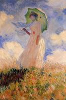 Monet, Claude Oscar - Woman with a Parasol